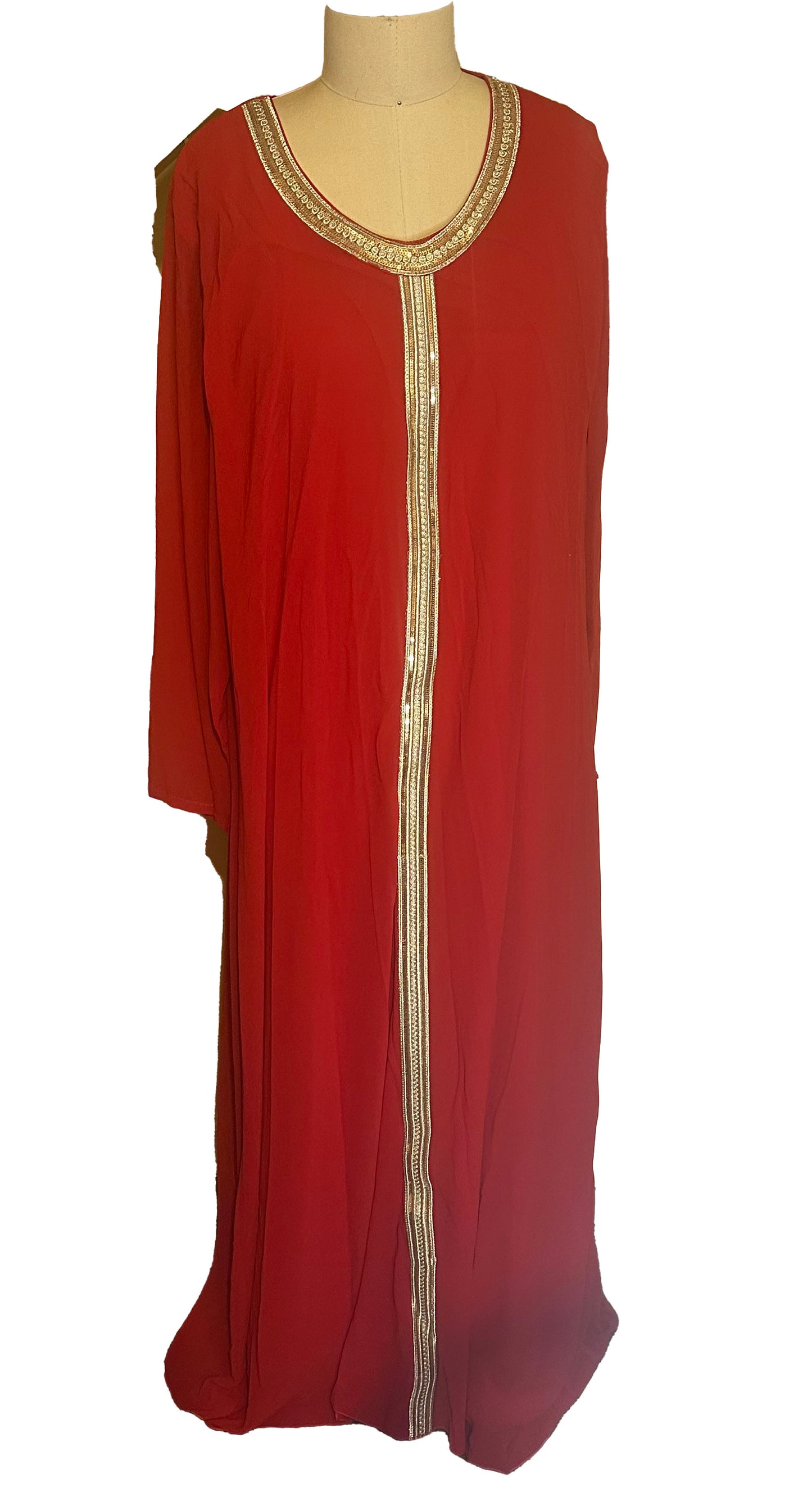 Egyptian Dress 2 piece with Waist strap.